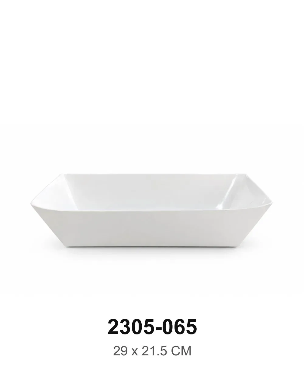 صينية ورقية بيضاء قارب 29×21.5 سم