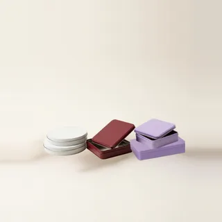 Colored Metal Tins